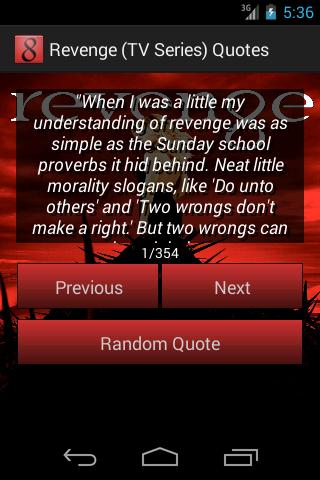 Revenge (TV Series) Quotes