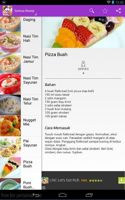 Resep Masakan Bayi Dan Balita