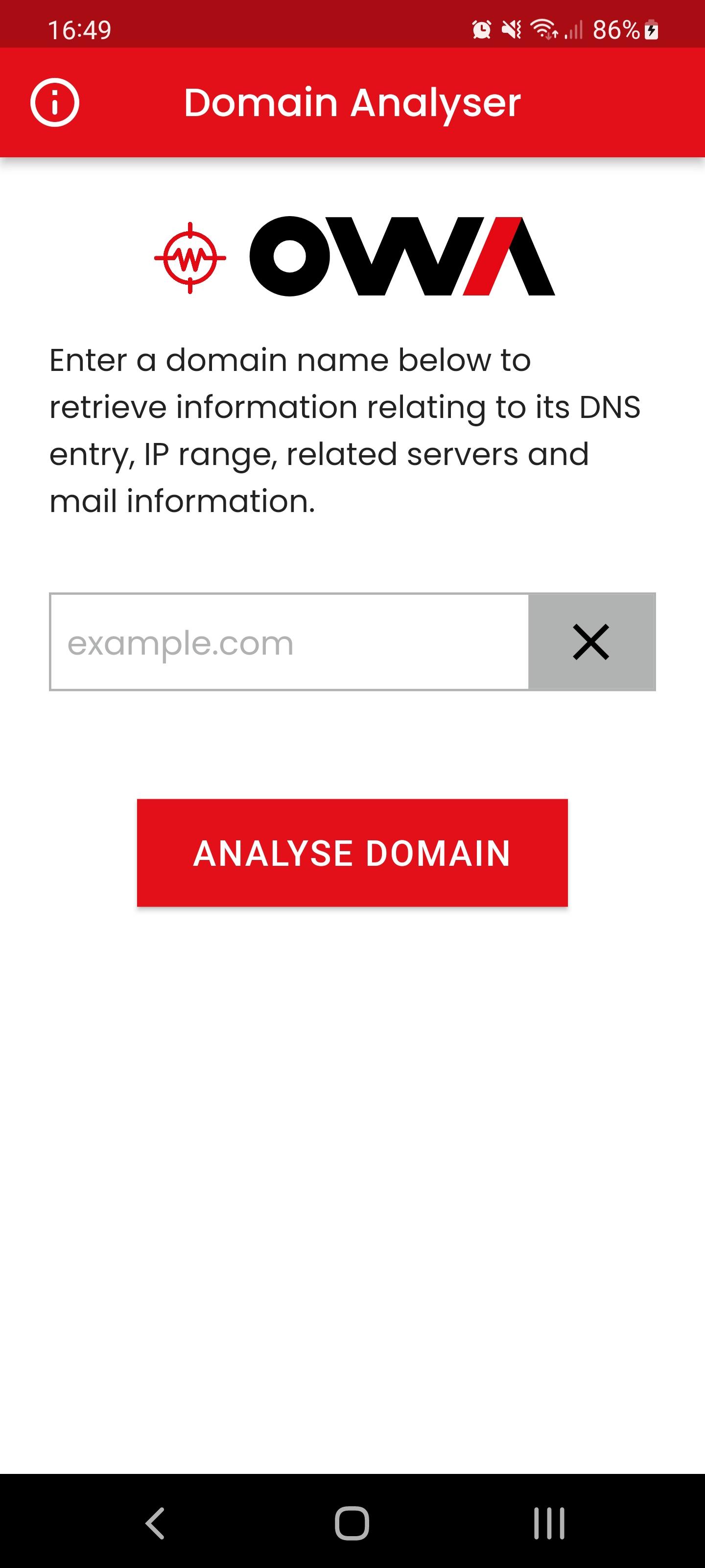 Domain Analyzer