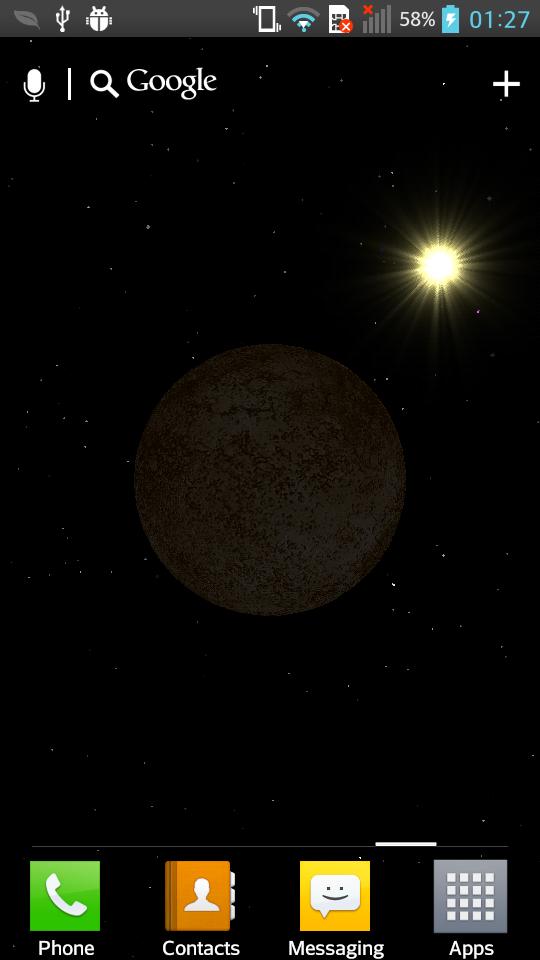 Solar System Live Wallpaper