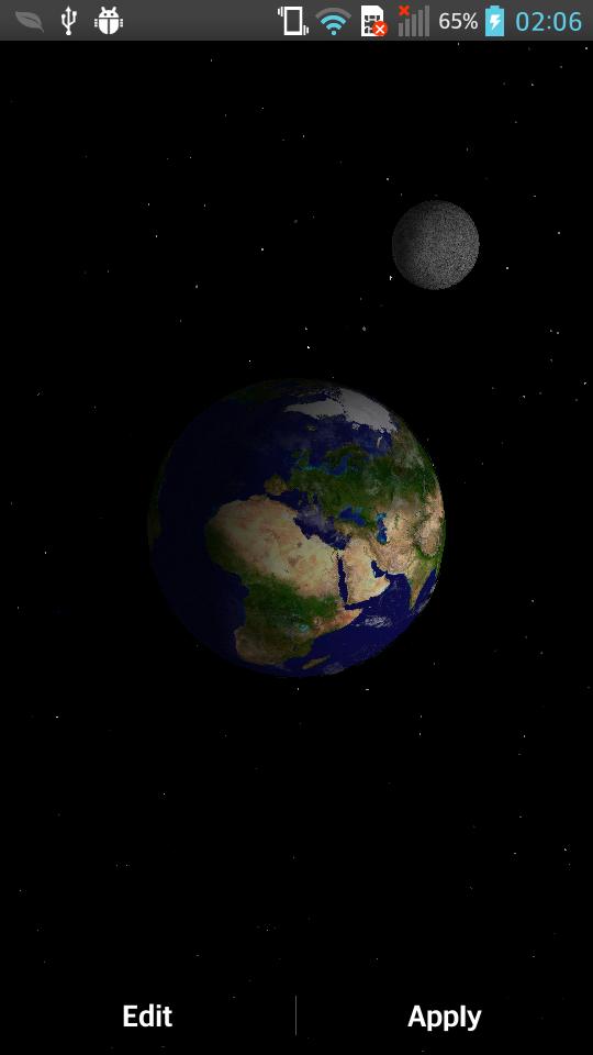 Solar System Live Wallpaper