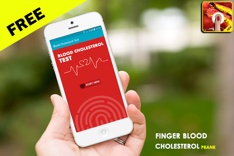 Blood cholesterol test Prank
