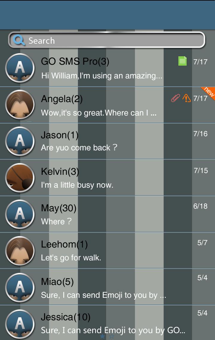 GO SMS PRO SUPERHERO THEME