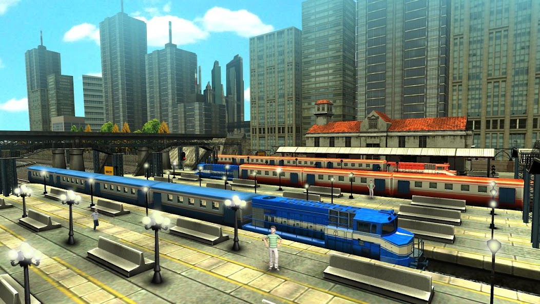 Train Racing Games 3D 2 Player