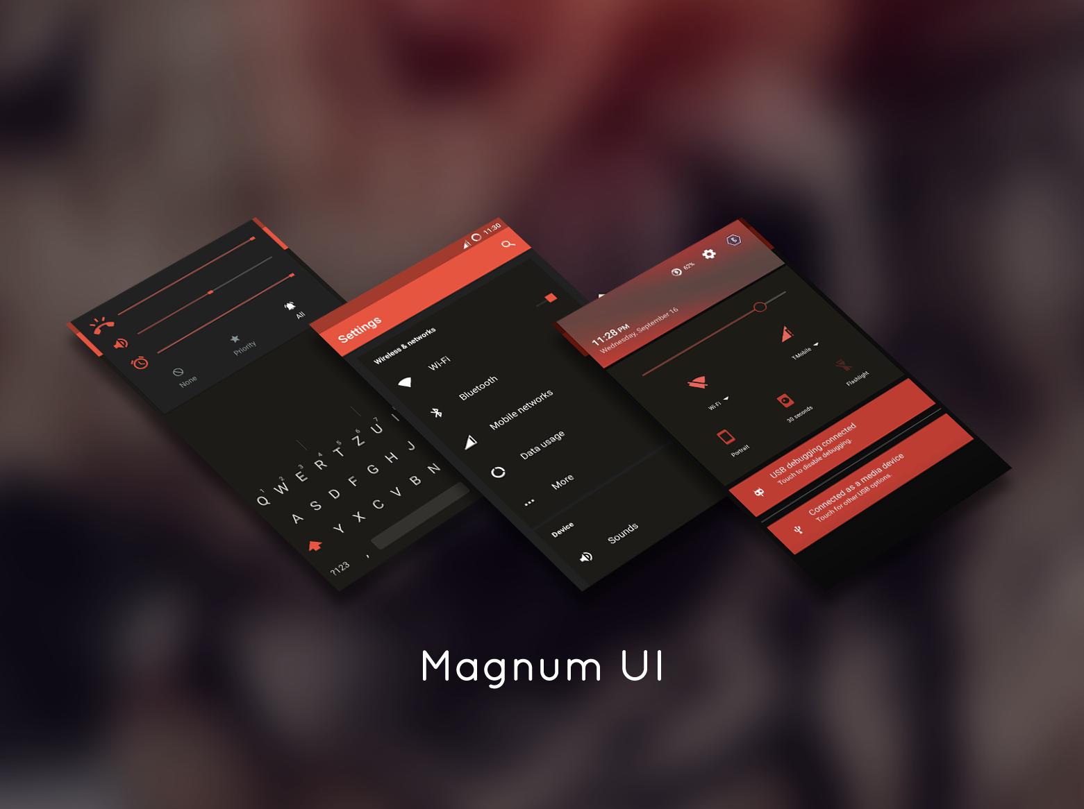 Magnum UI - CM13 / CM12 Theme