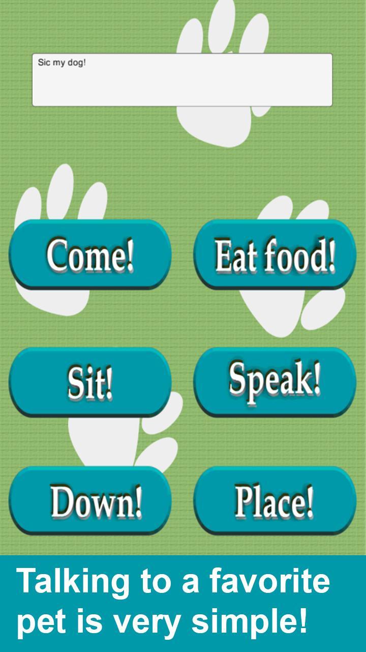 Dog Phrasebook Simulator