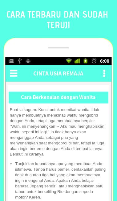 Cara Pintar Berkenalan dengan Wanita