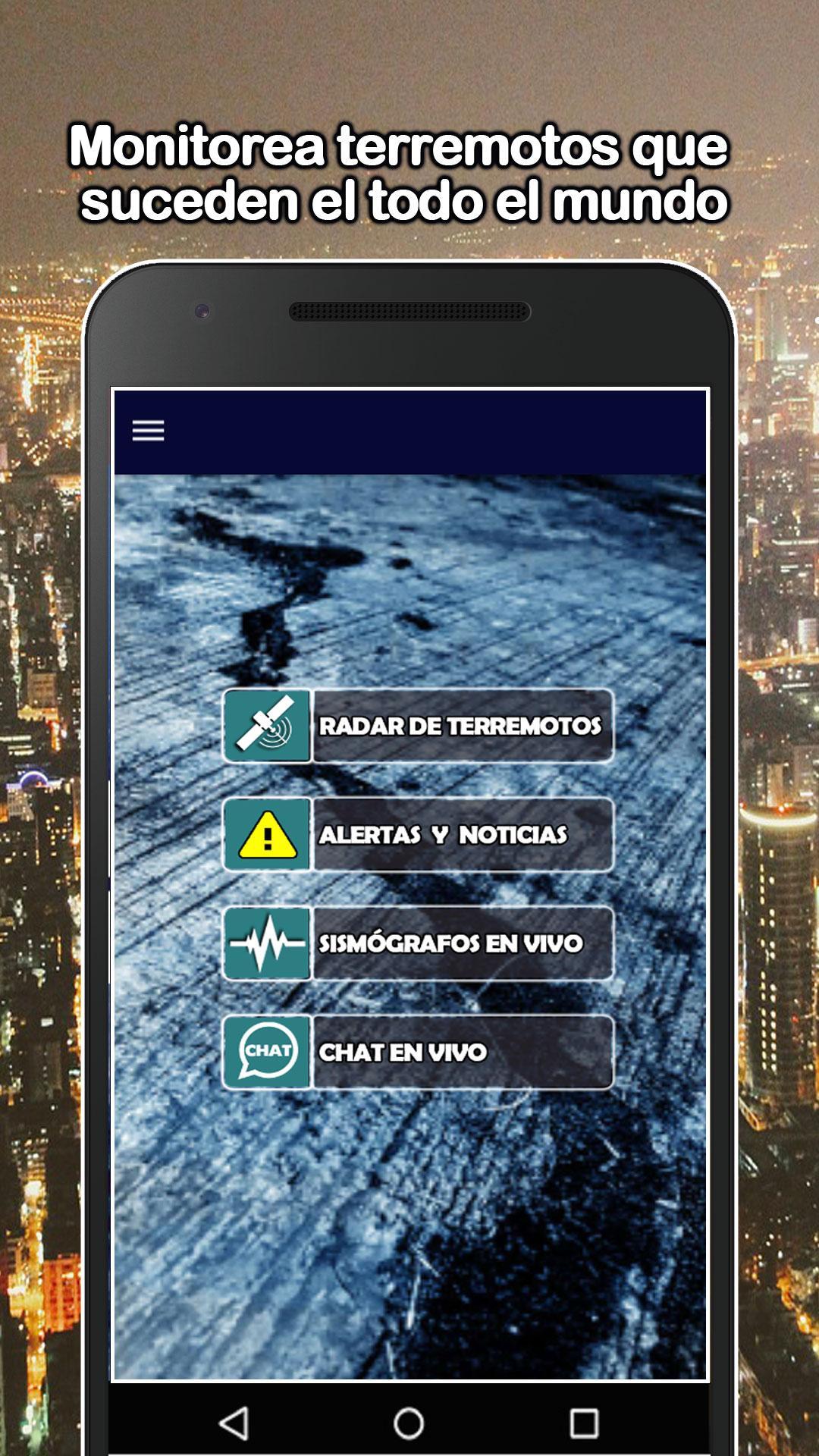 Radar de Terremotos GRATIS