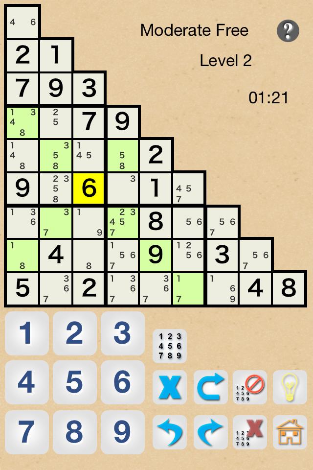 Half Sudoku - diag variant