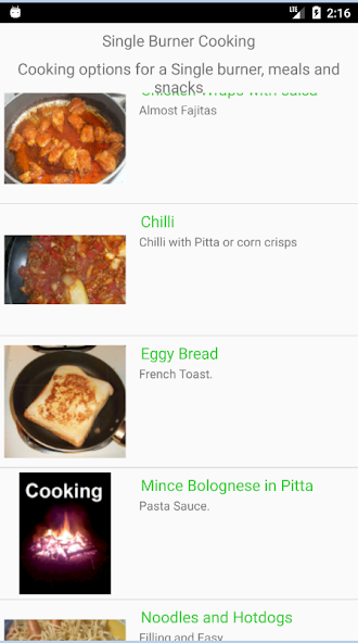 Scout Cooking. Easy camp food.