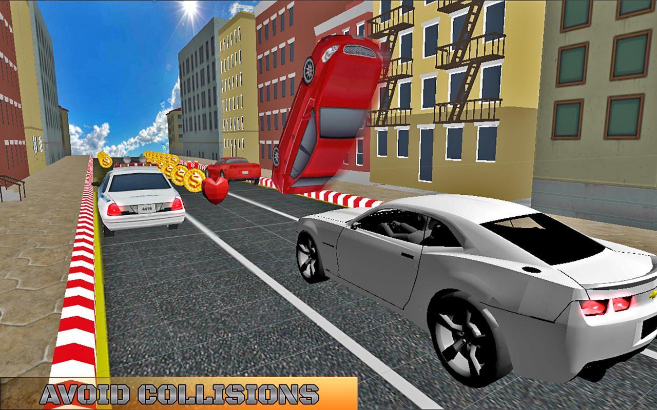 3D Speed Car Drive: On Run