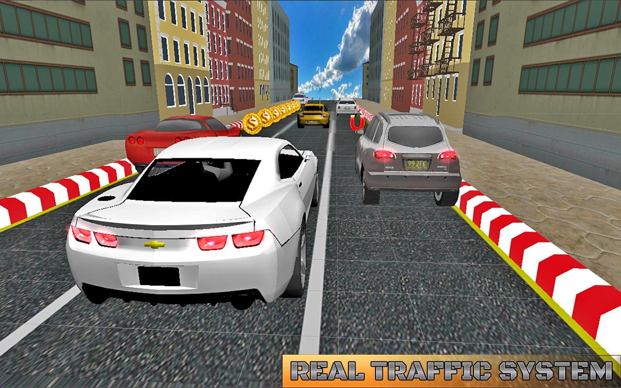 3D Speed Car Drive: On Run