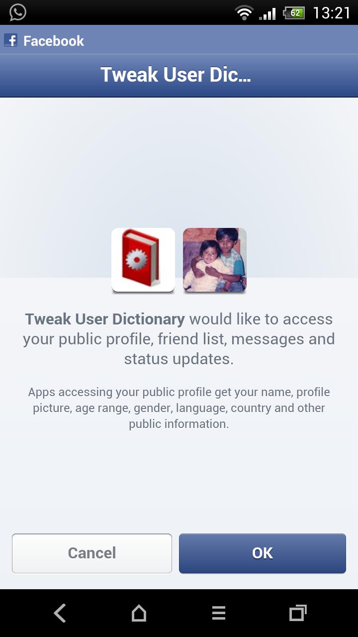 Tweak User Dictionary Free