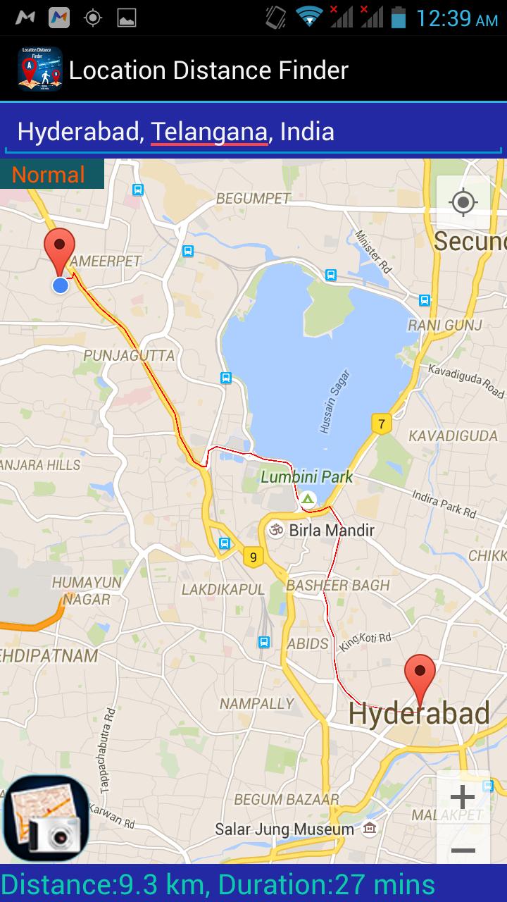 Location Distance Finder 2015