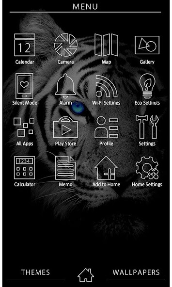 Theme -Blue Eye of the Tiger-