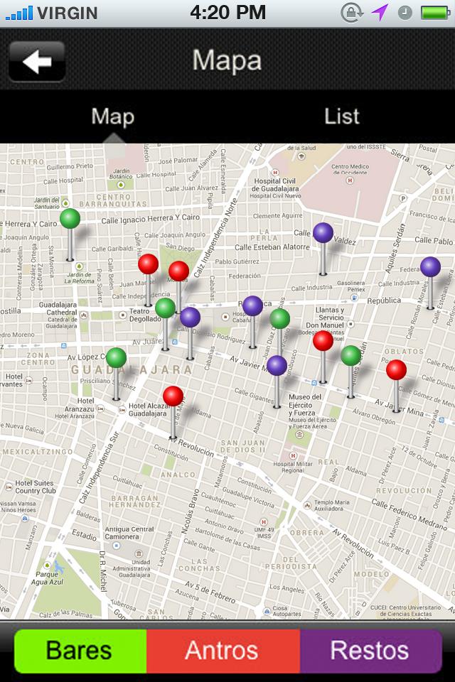 Los 5 mas Guadalajara