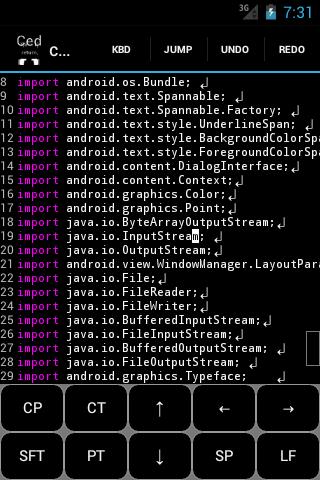 curseditor(code editor)