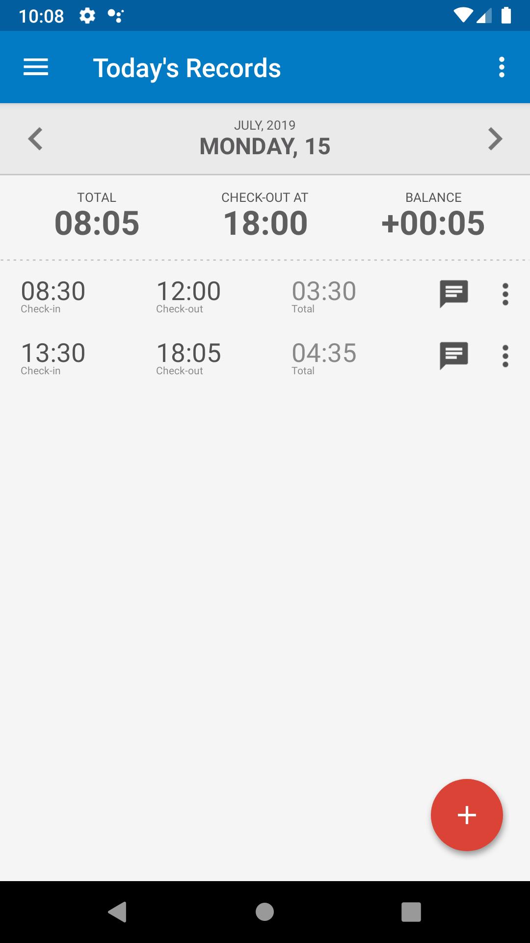 Work Diary - Time Sheets