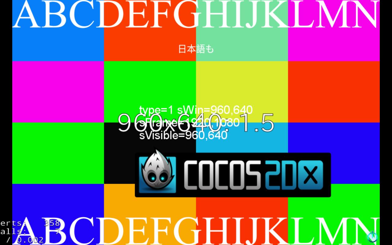 Demo Cocos2d-x 3.15.1 App Framework : Open Source