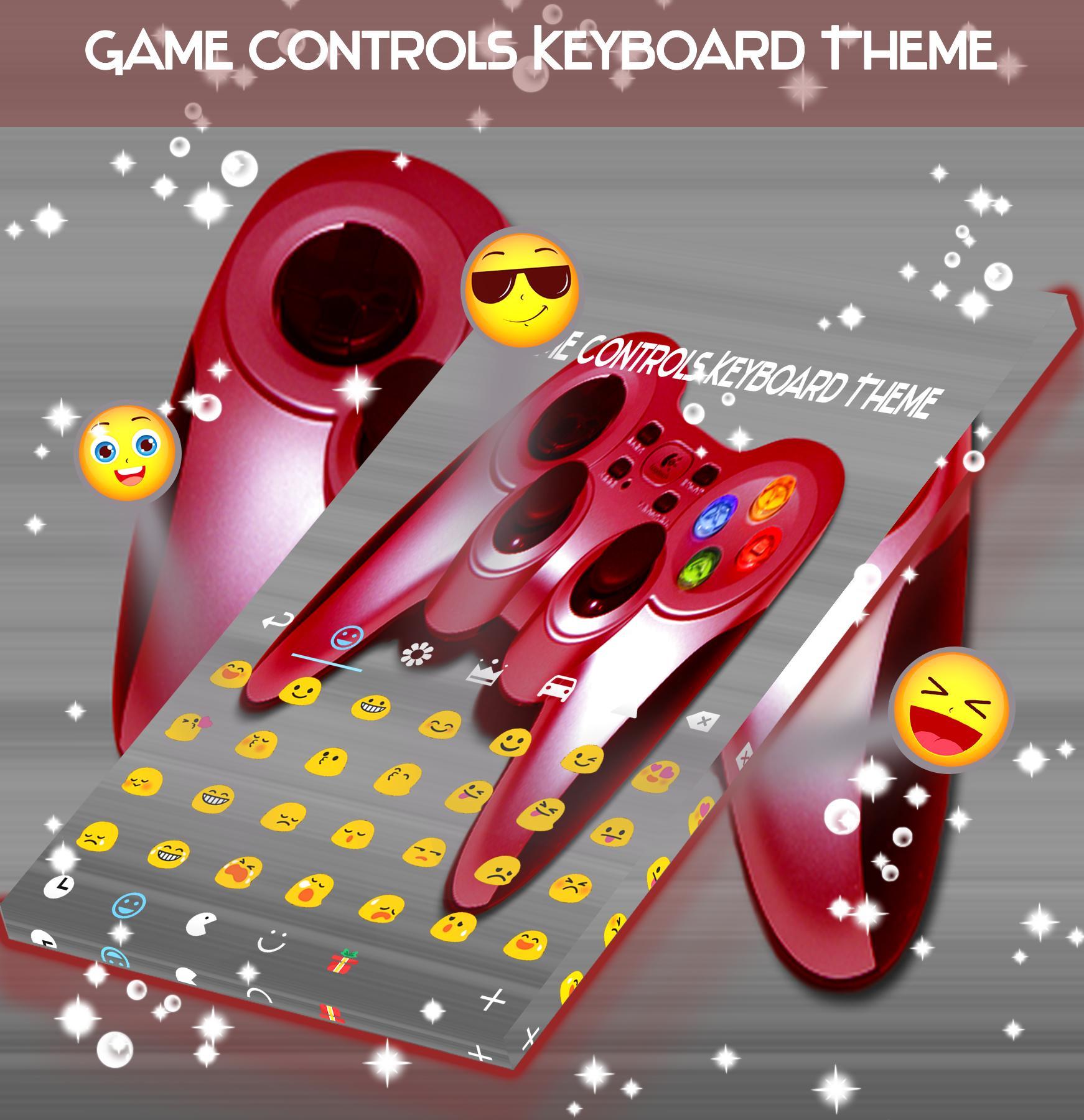 Game Controls Keyboard Theme