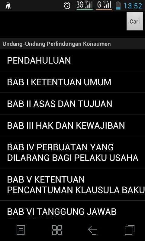 UU Perlindungan Konsumen