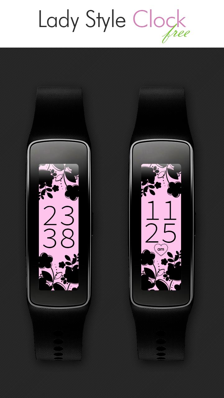 Lady Style Free Clock