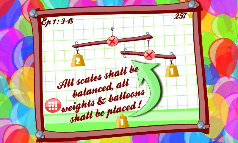 Balance me Lite, math puzzle