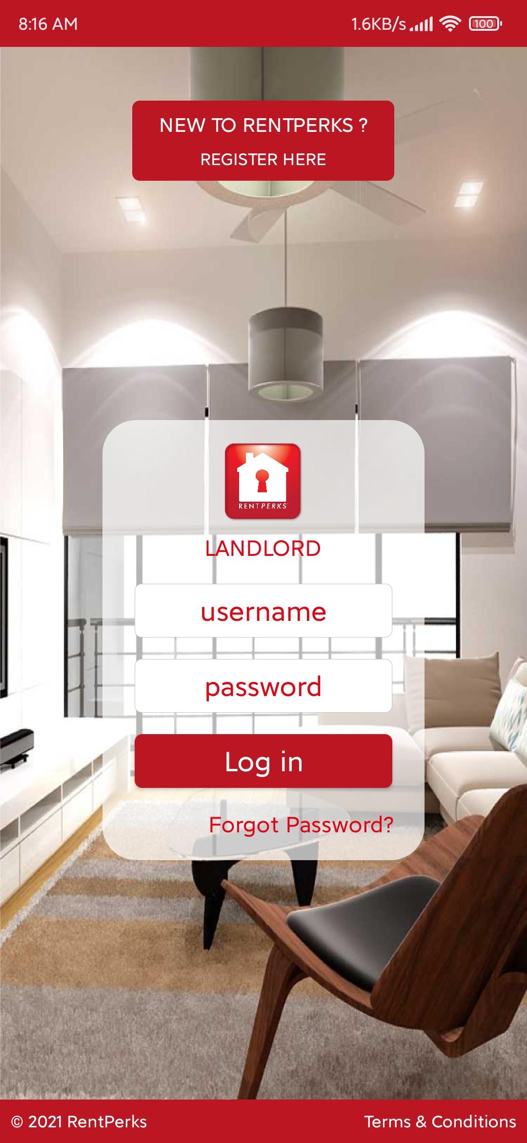 RentPerks Landlord