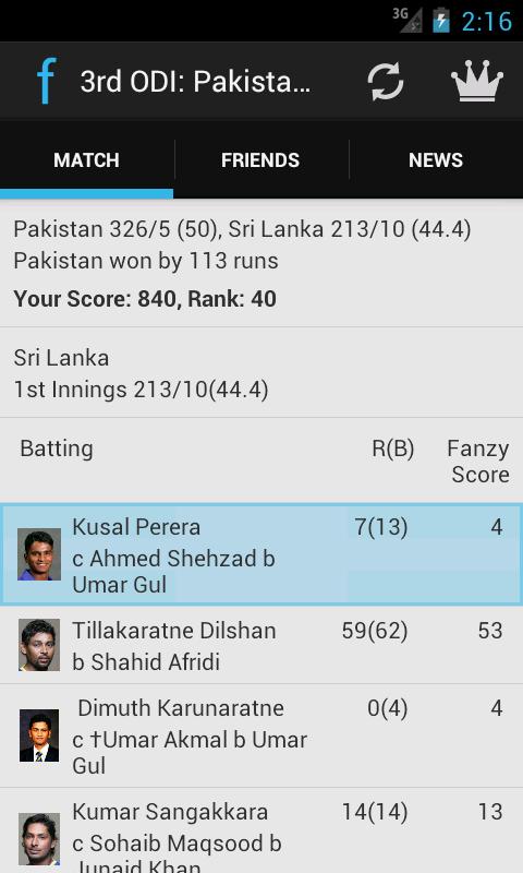 Fanzy Cricket
