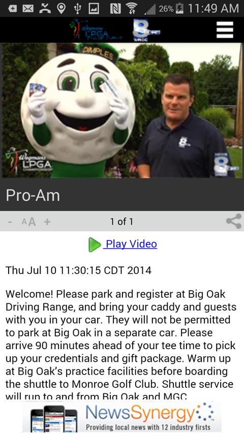 Wegmans LPGA