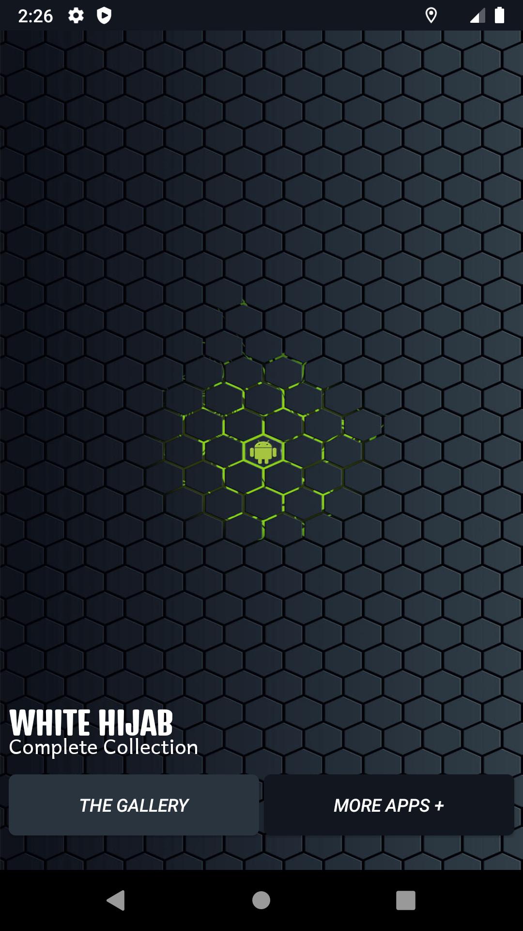 White Hijab Design