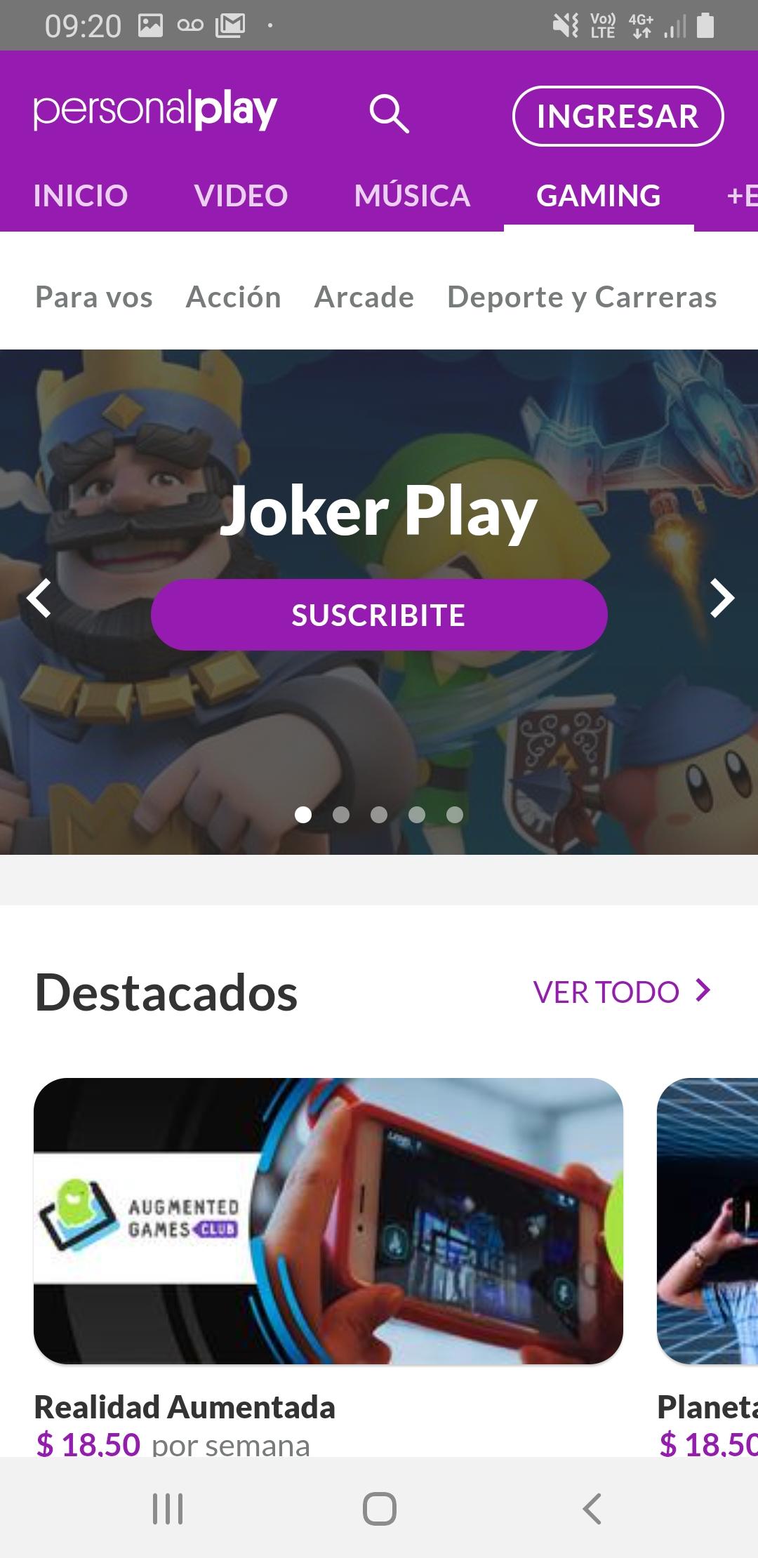 Personal Play