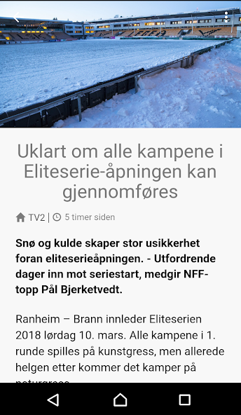 Nyheter fra norsk fotball